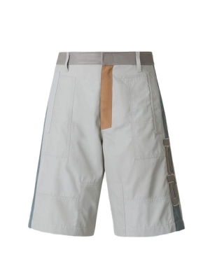 Diesel P-Saville Logo Patch Bermuda Shorts