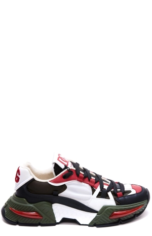 Dolce & Gabbana Panelled Lace-Up Sneakers