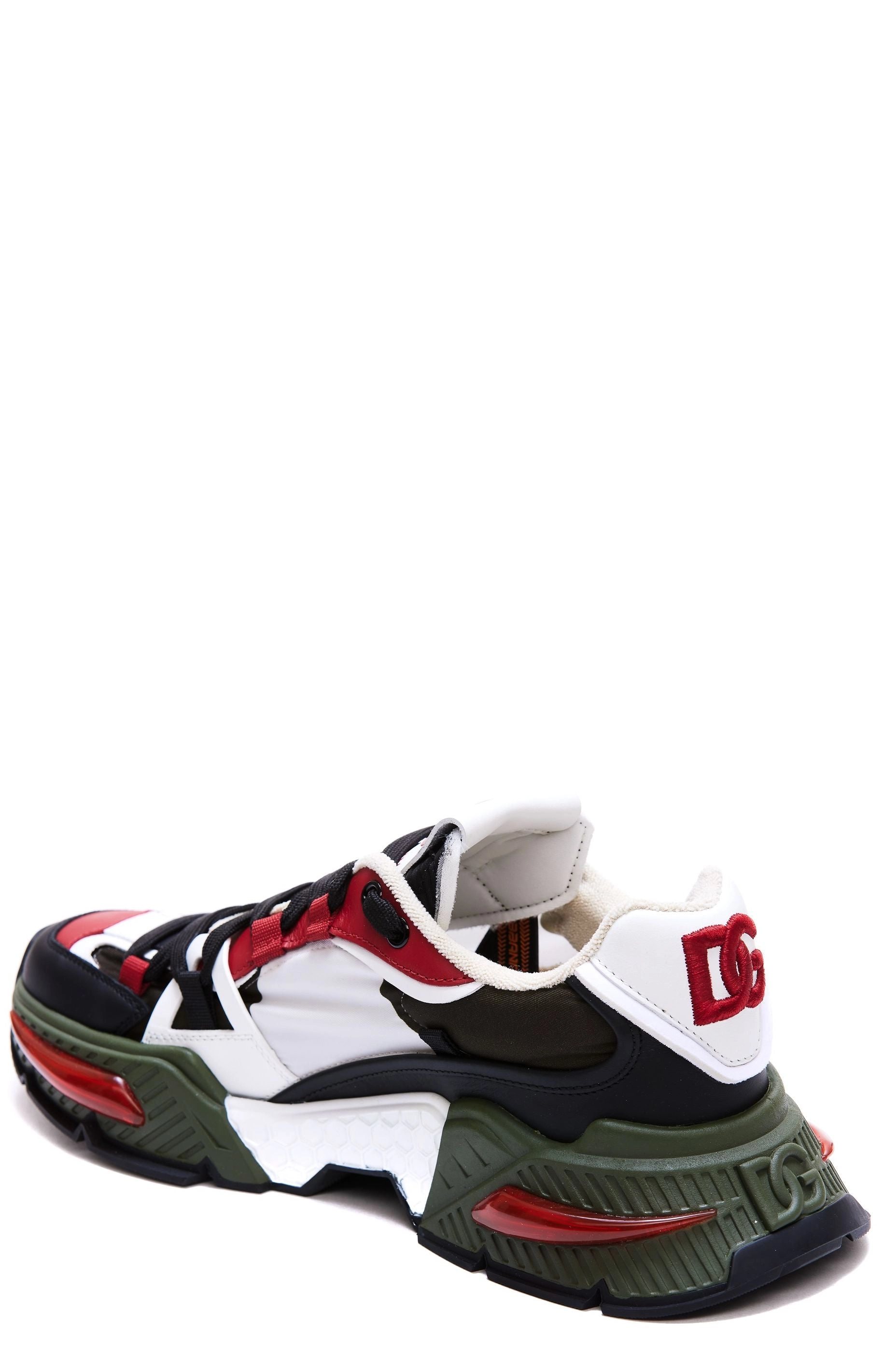 Dolce & Gabbana Panelled Lace-Up Sneakers