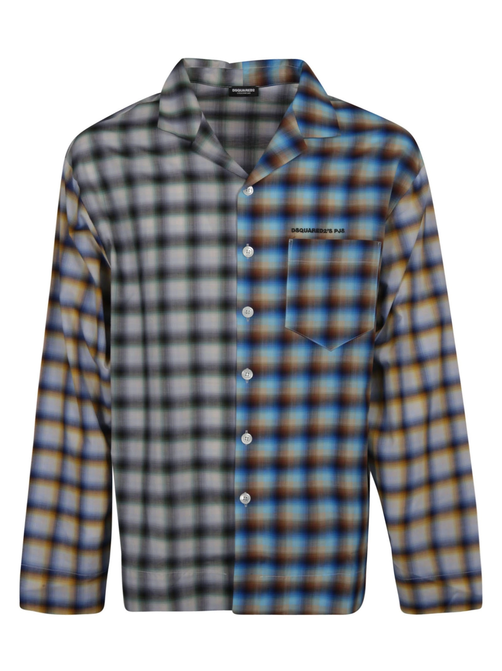Dsquared2 Checked Pyjamas Shirt