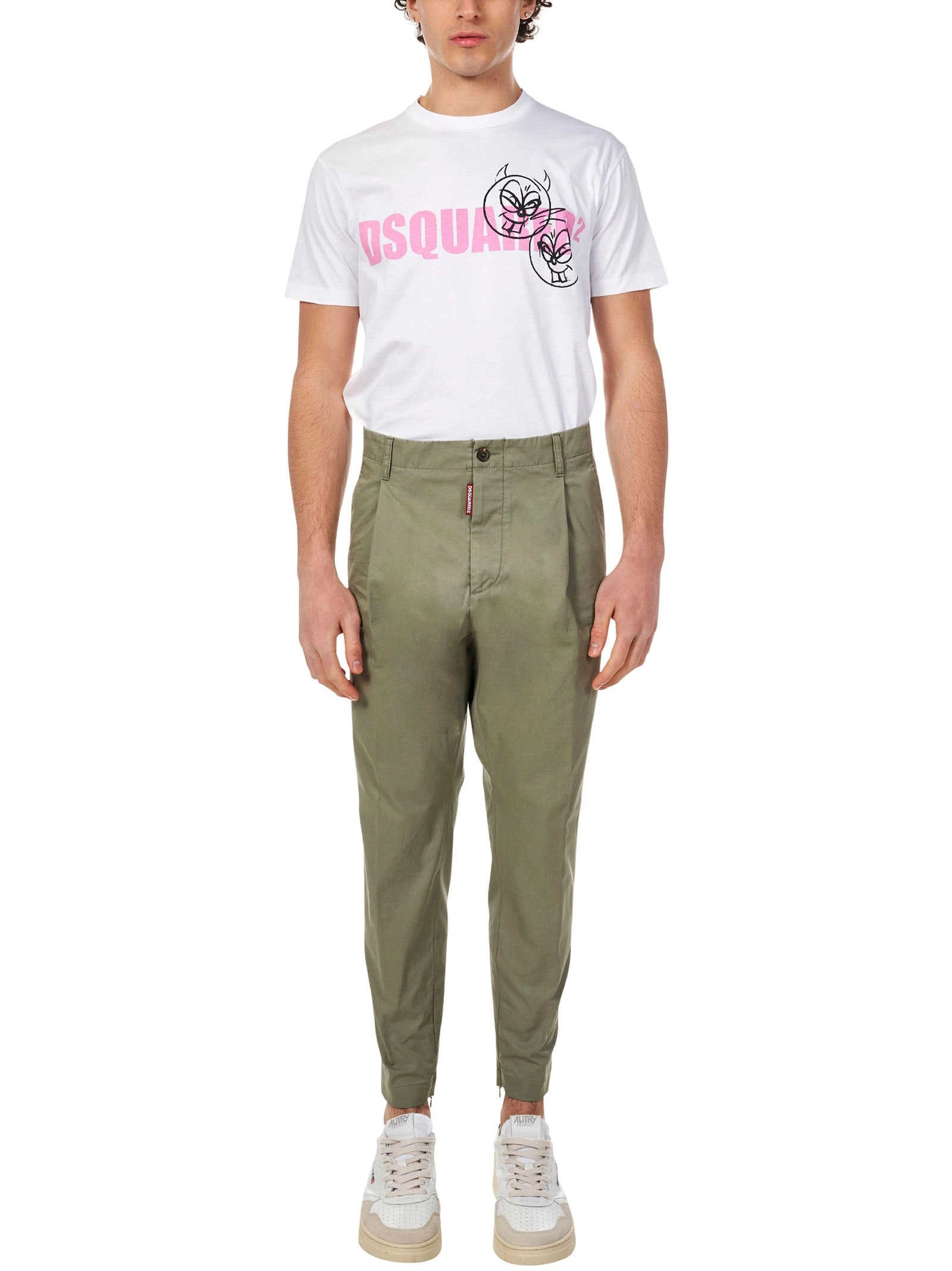 Dsquared2 Cropped Tapered Pants