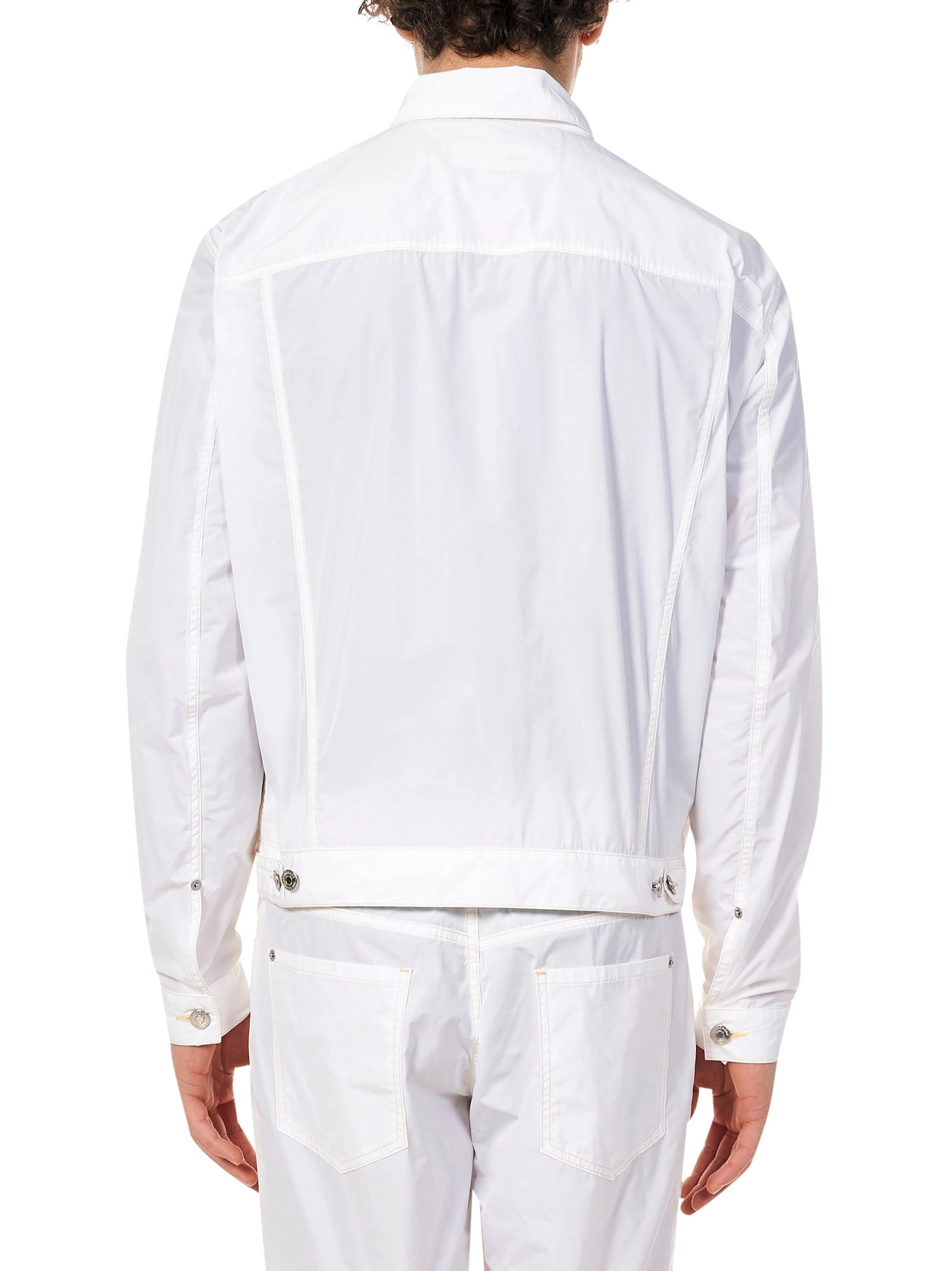 Dsquared2 Logo Patch Button Fastening Jacket