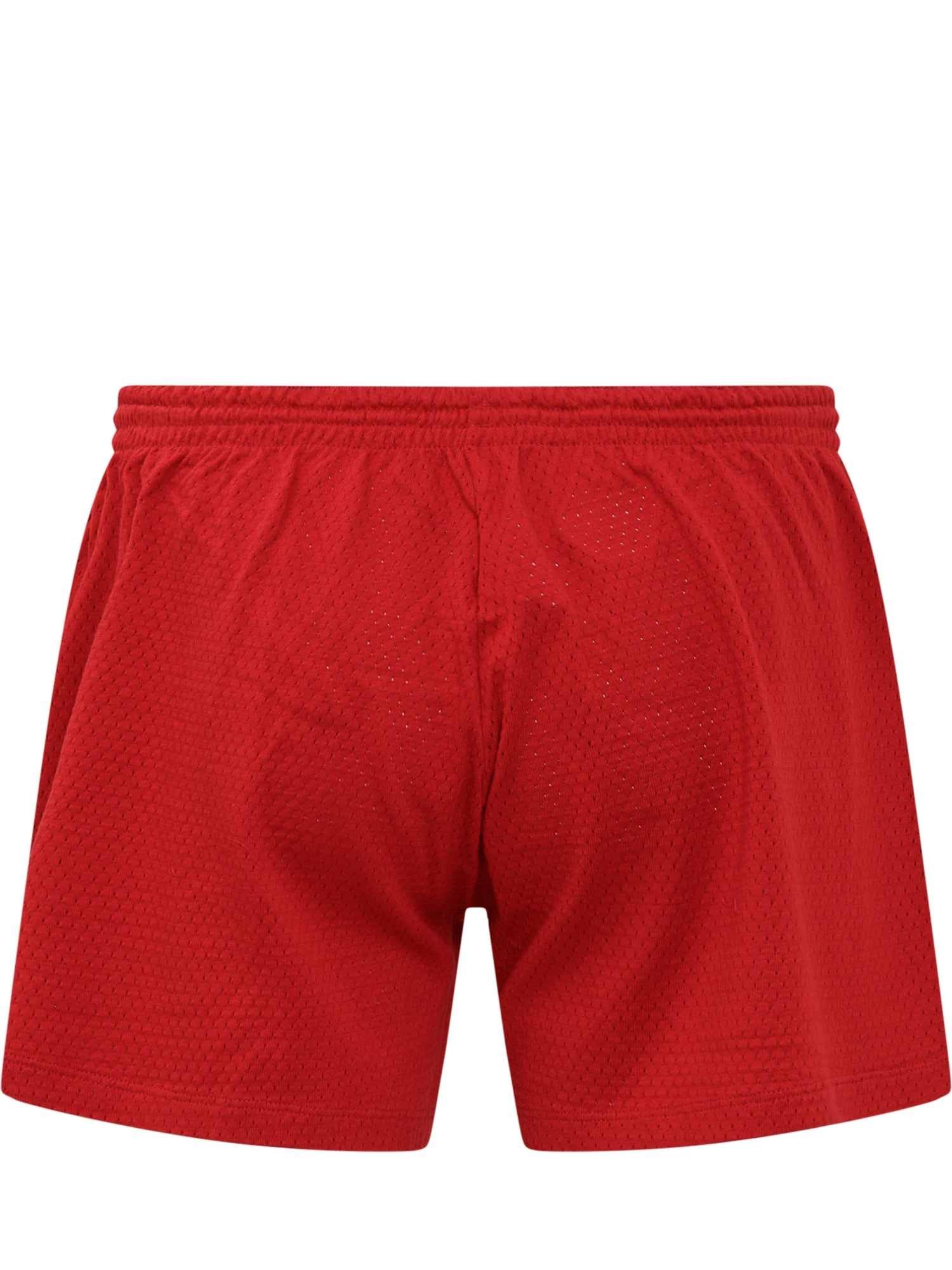 Dsquared2 Logo Print Mesh Panelled Track Shorts