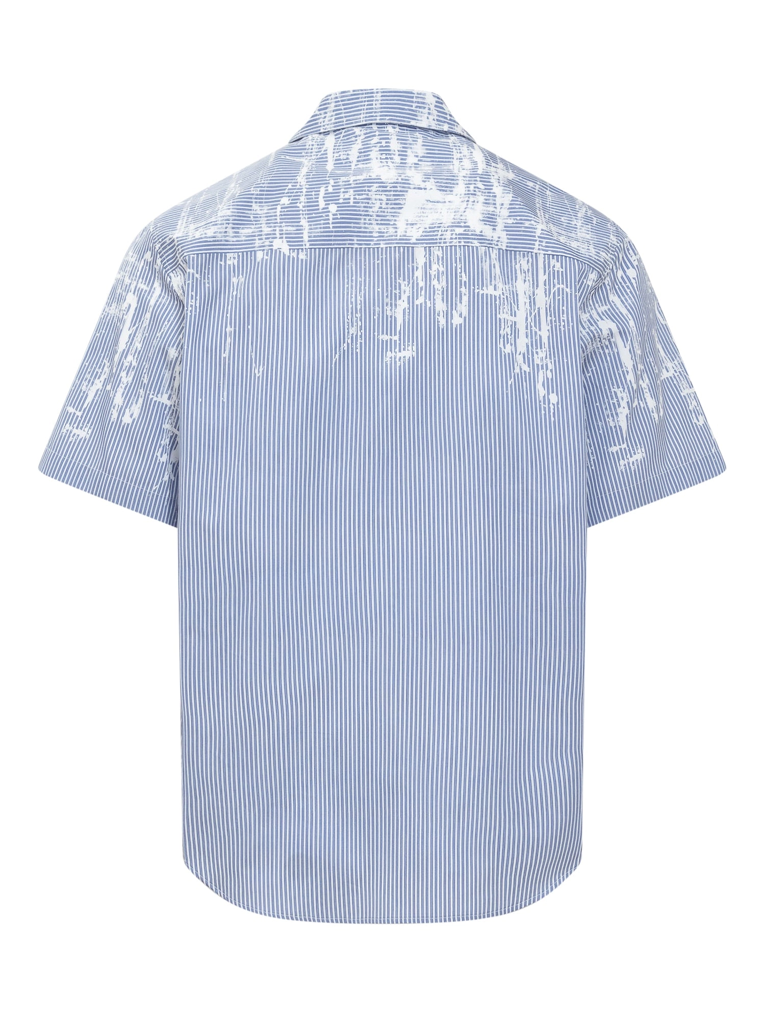 Dsquared2 Striped Curved Hem Shirt