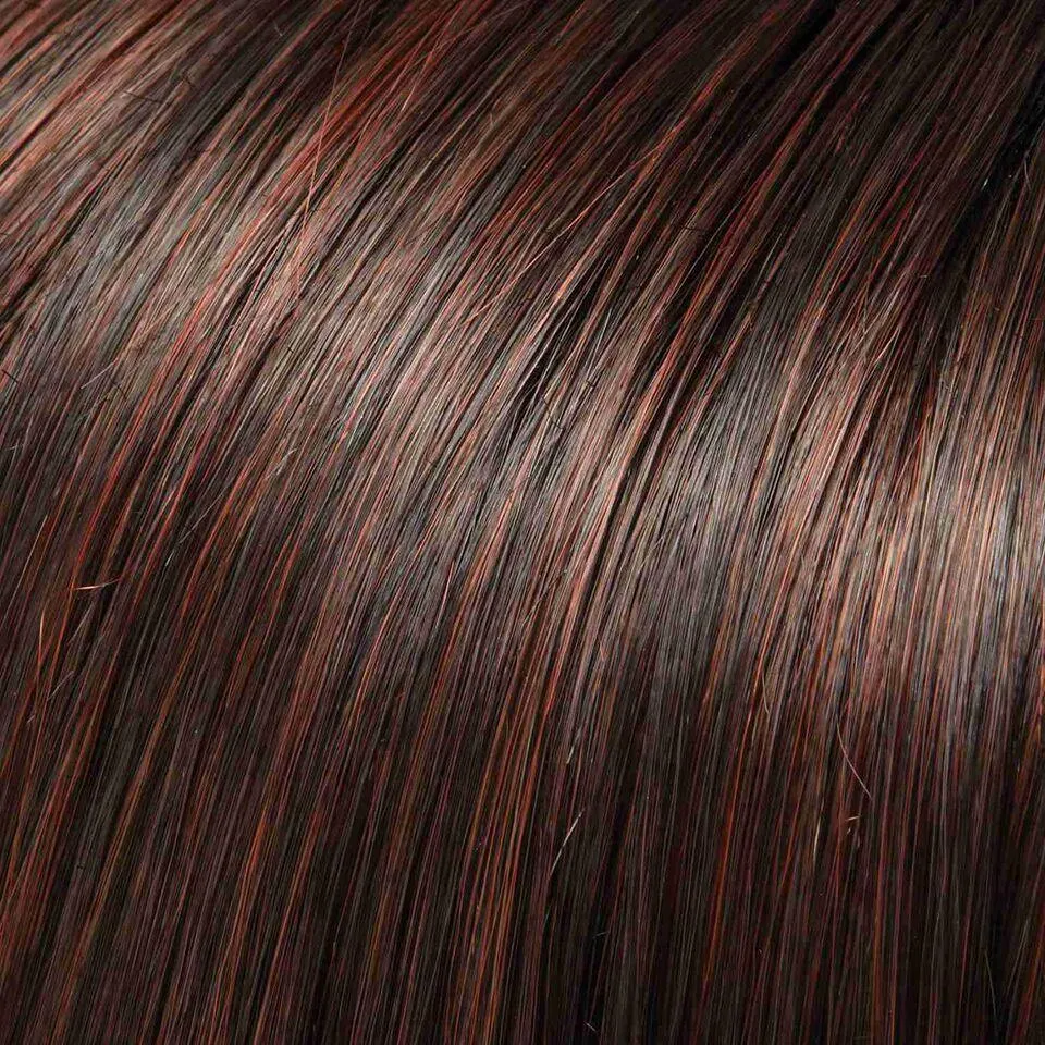 EasiCrown 18" HH Hairpiece by easiHair |Human Hair (Monofilament Base)