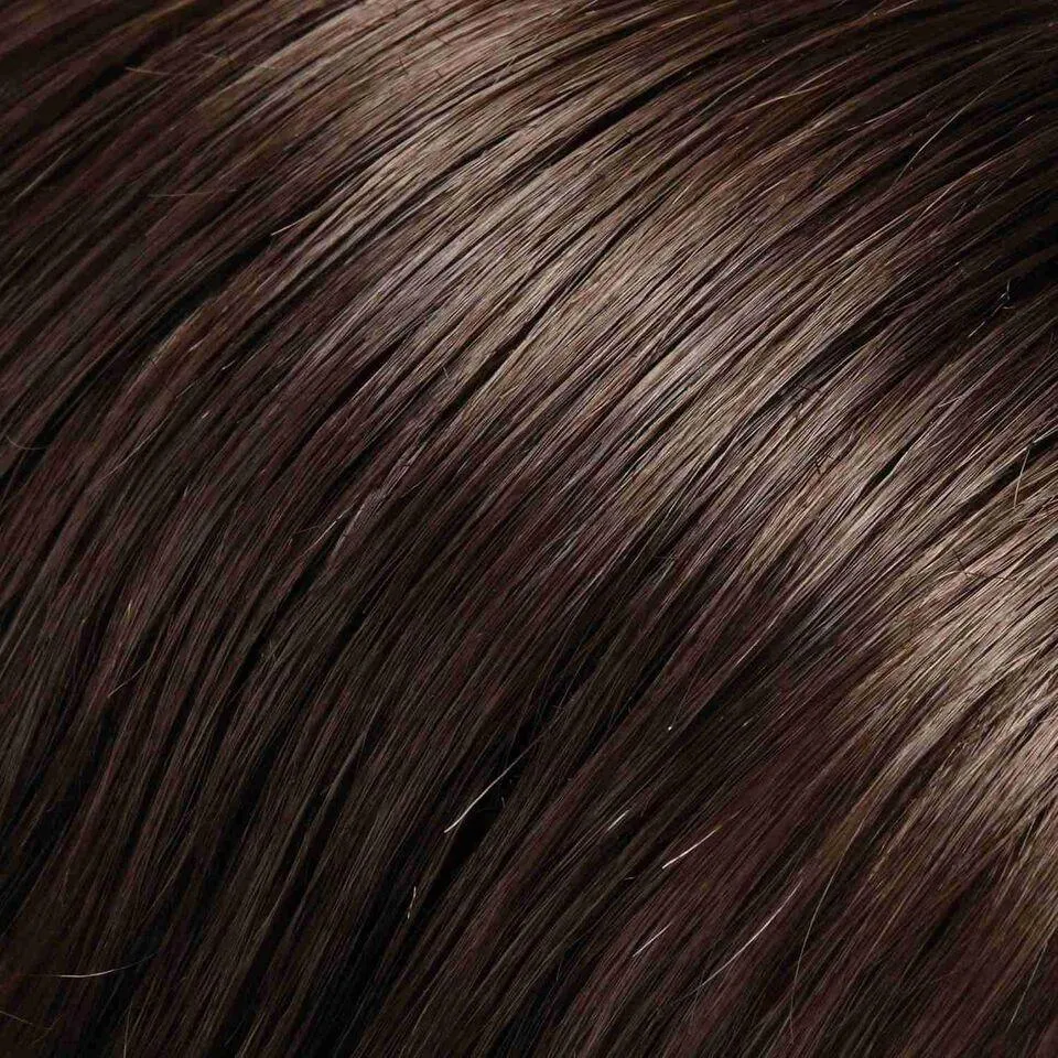 EasiCrown 18" HH Hairpiece by easiHair |Human Hair (Monofilament Base)