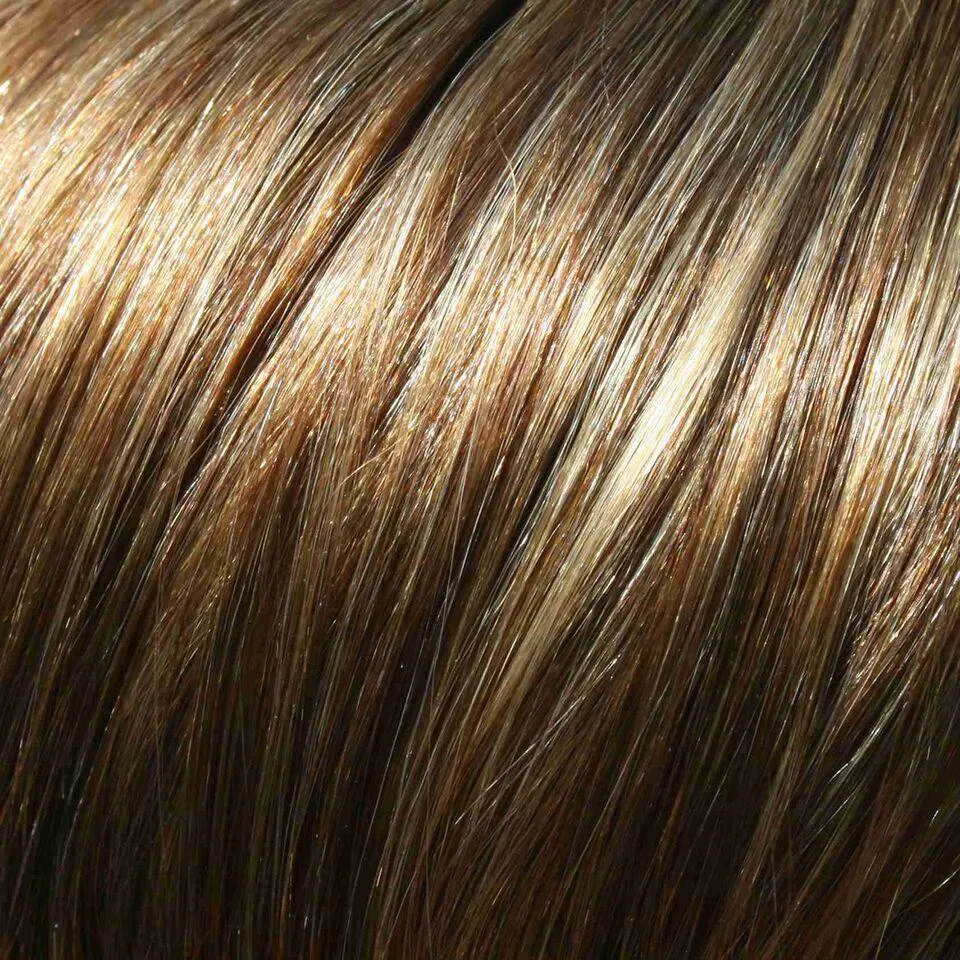 EasiCrown 18" HH Hairpiece by easiHair |Human Hair (Monofilament Base)