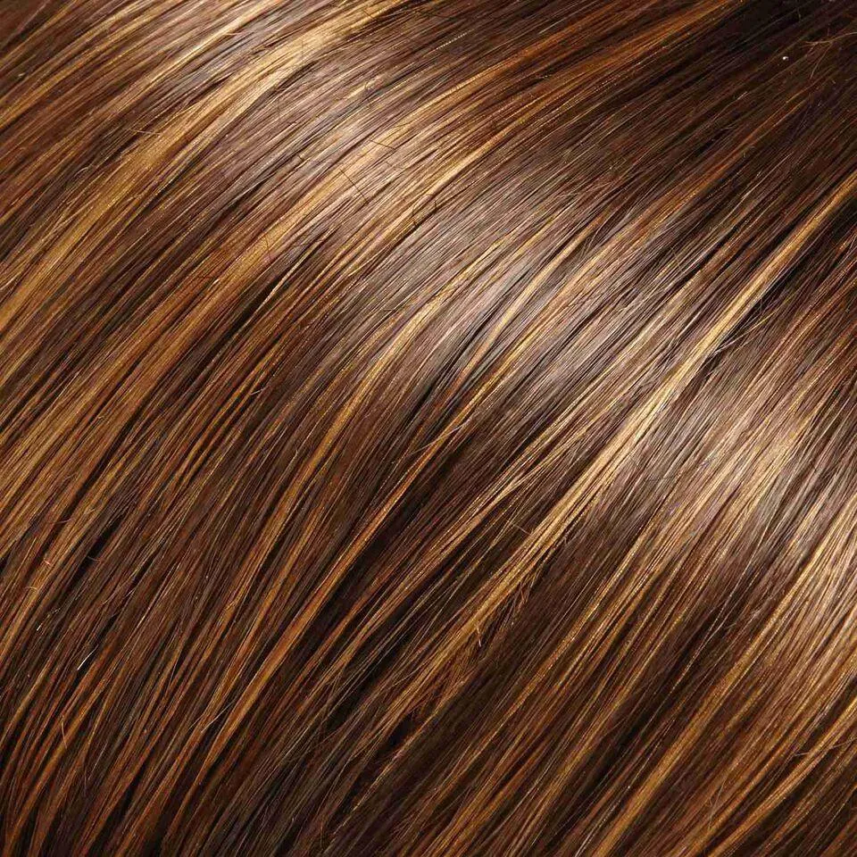 EasiCrown 18" HH Hairpiece by easiHair |Human Hair (Monofilament Base)