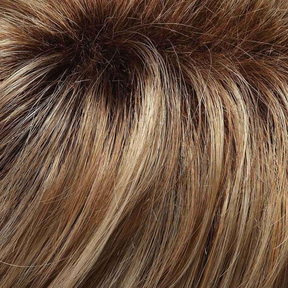 EasiPart French 12" HH (Renau Colors) Hairpiece by easiHair |Human Hair (French Drawn Base)