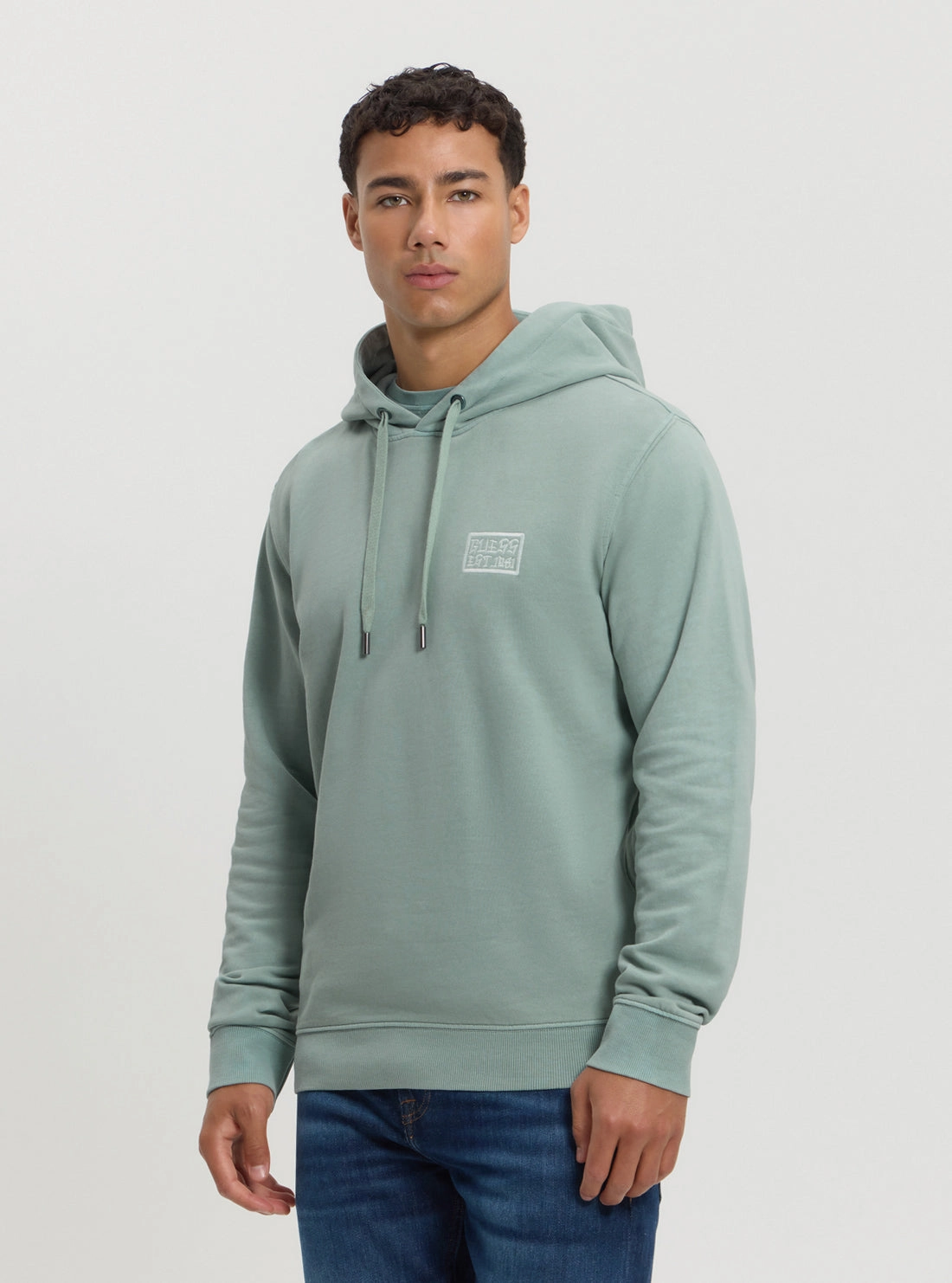 Eco Green Heron Hoodie Jumper