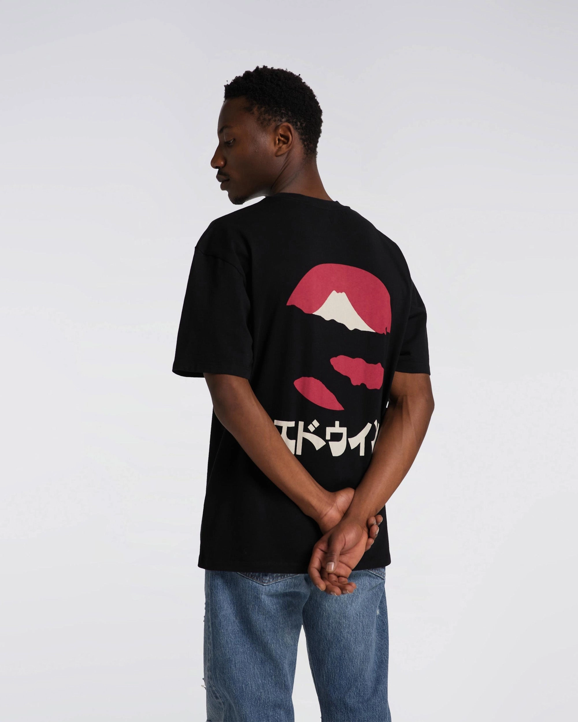 Edwin Kamifuji Tee - Black