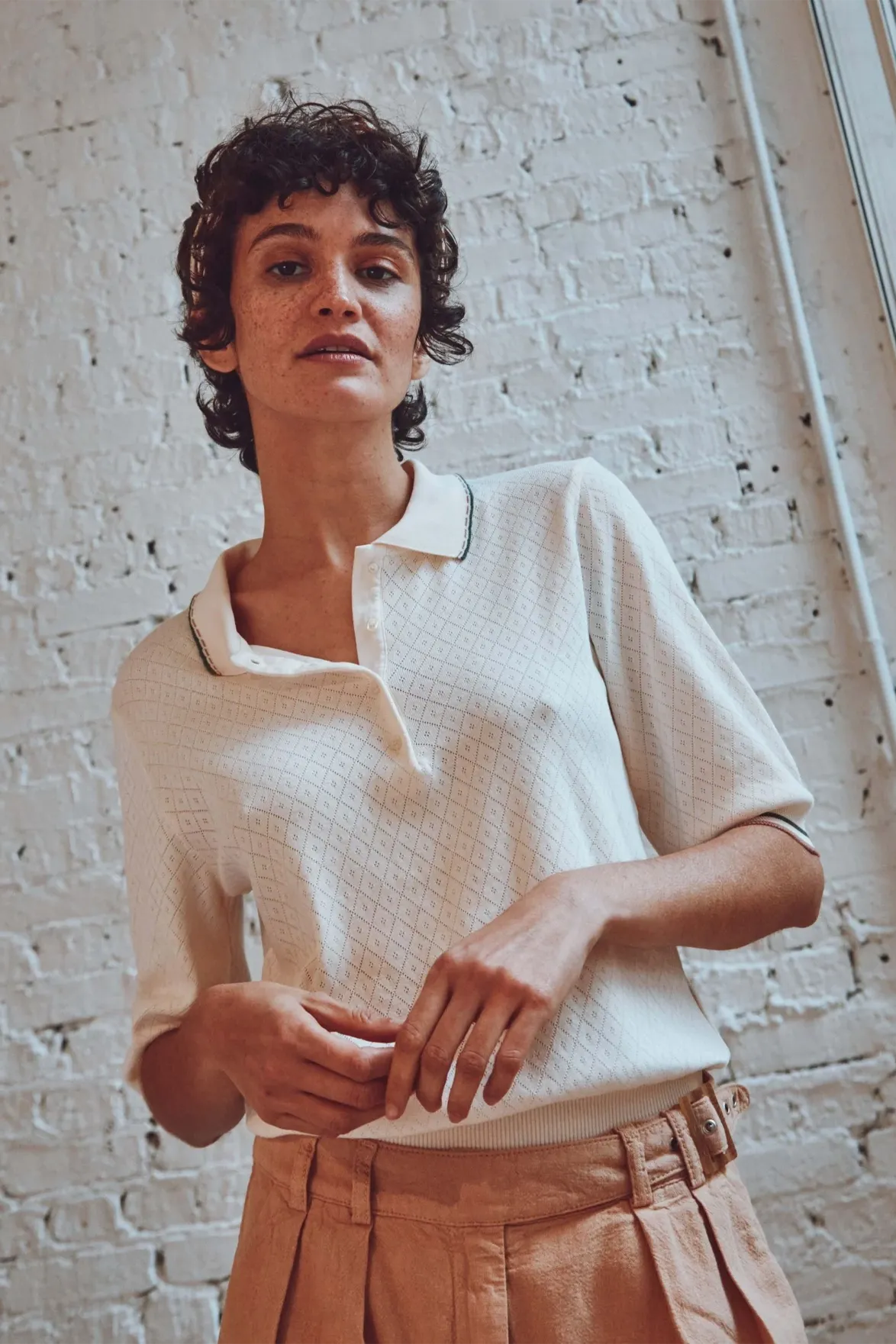 Emile et Ida Betsy Creme Polo