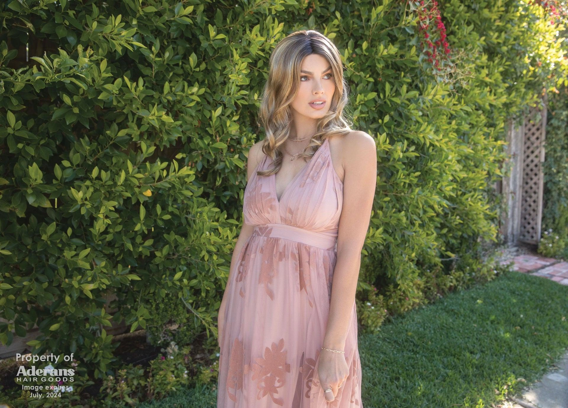 Ensley Top Piece by Rene of Paris | Synthetic Hair Topper (Mono Part)