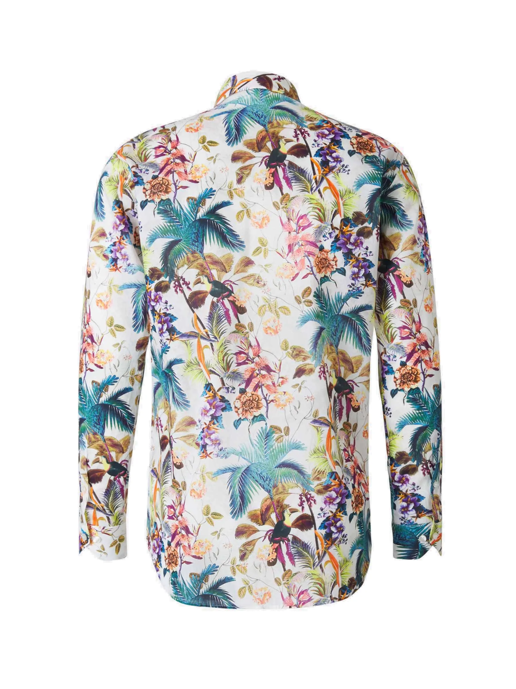 Etro Floral Print Long-Sleeved Shirt
