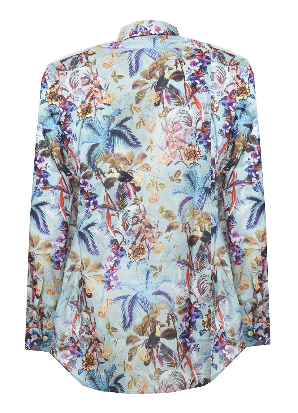 Etro Floral Print Long-Sleeved Shirt