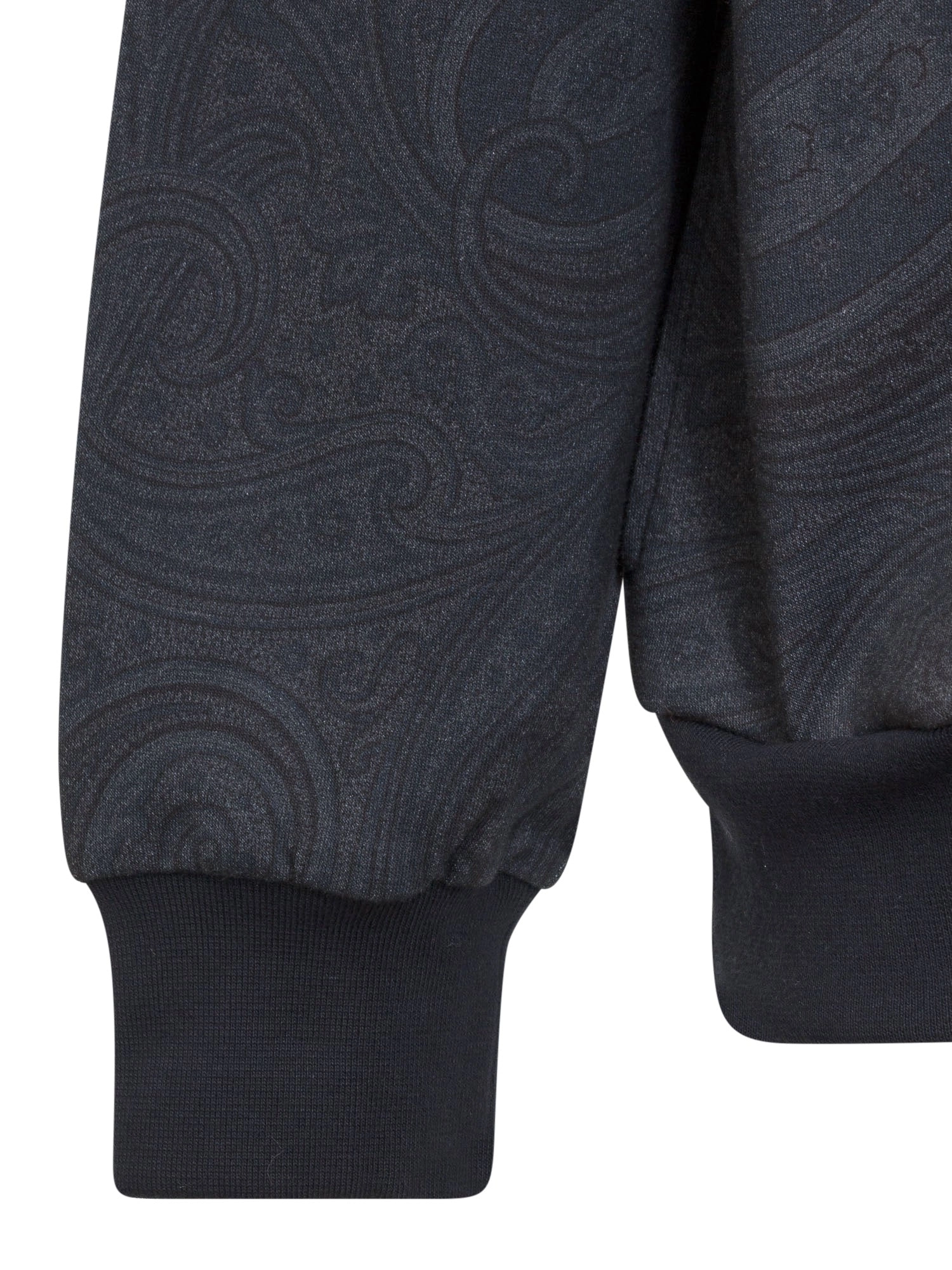 Etro Logo Printed Zipped Hoodie