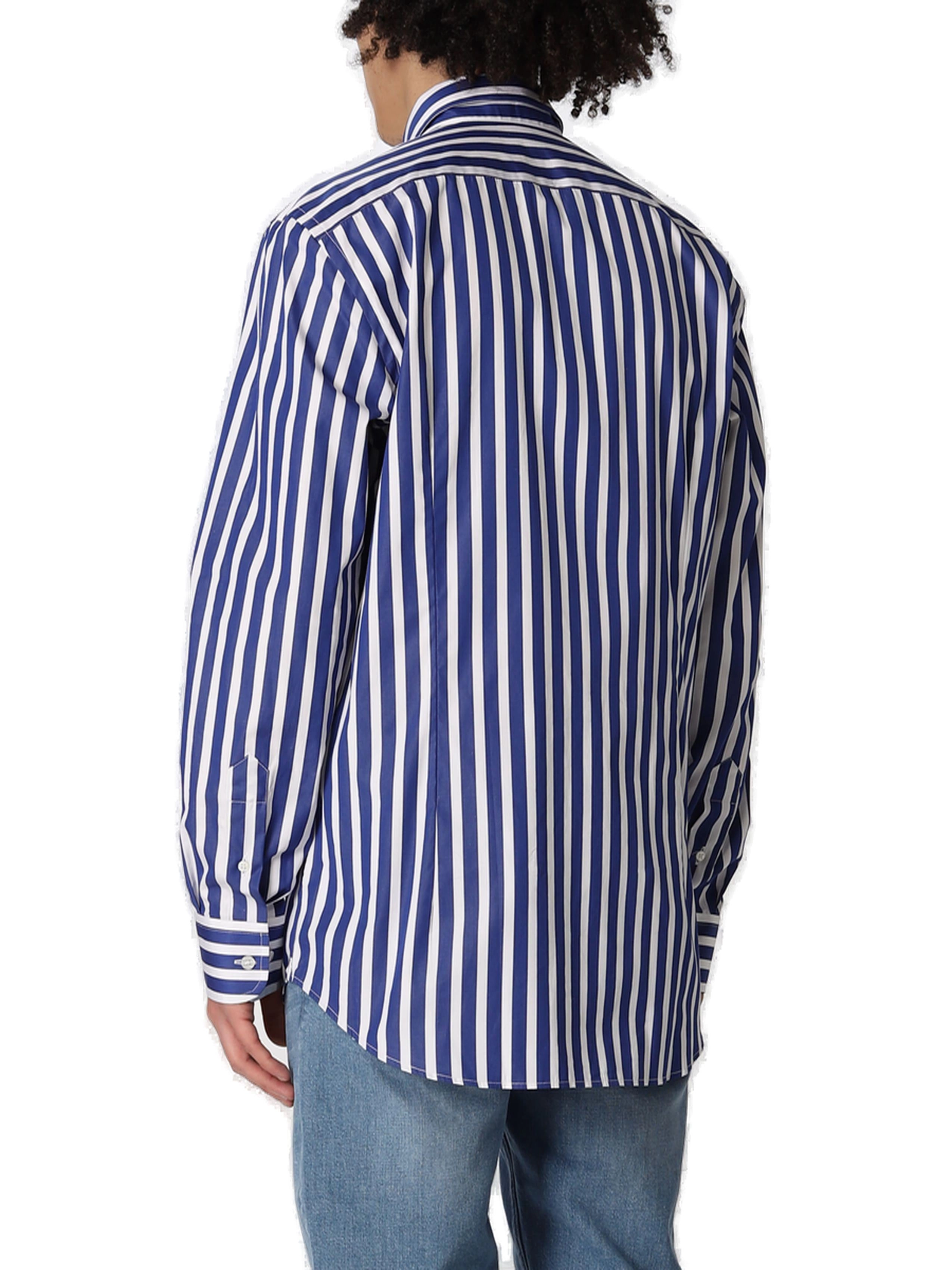 Etro Long-Sleeved Striped Shirt