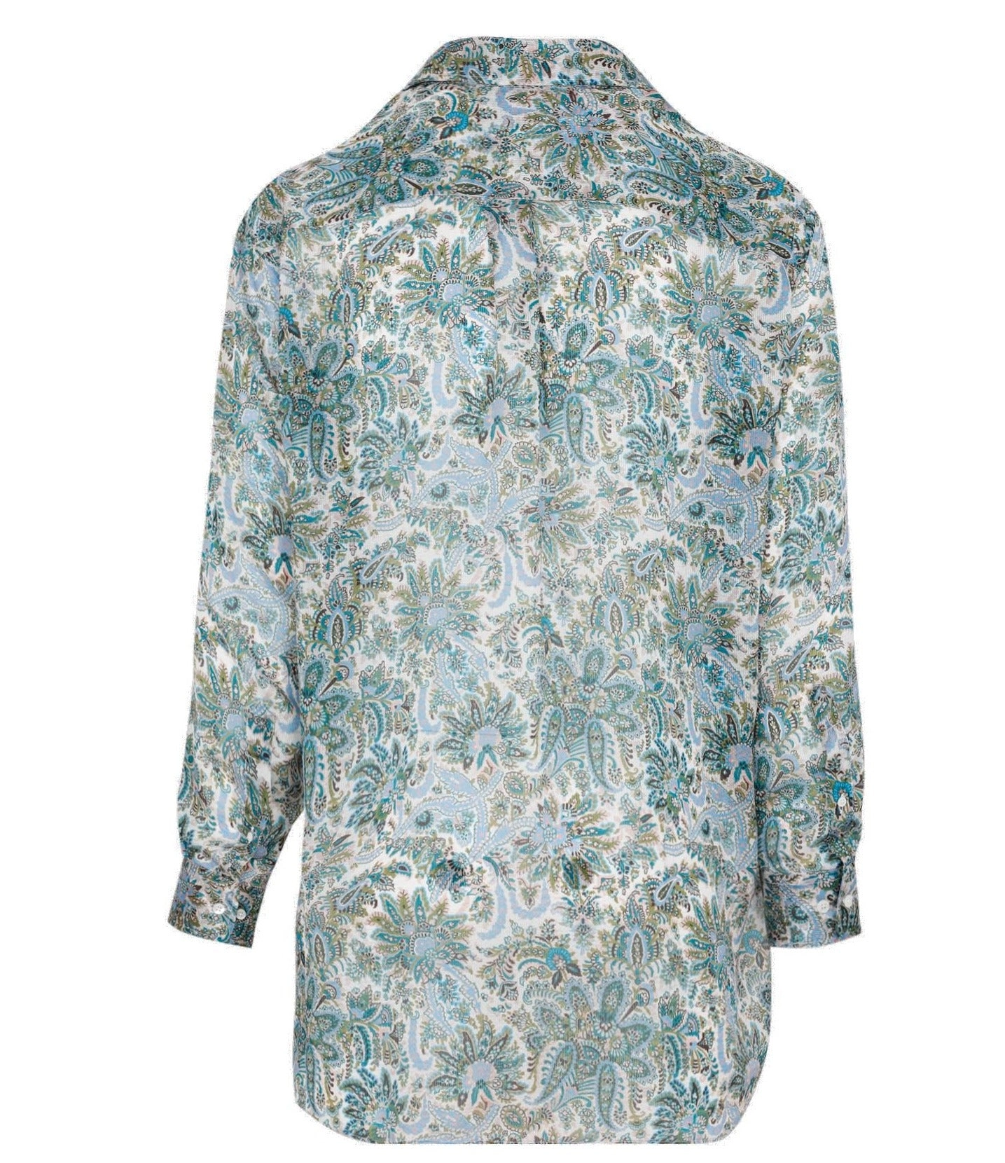 Etro Paisley Printed Long-Sleeved Shirt