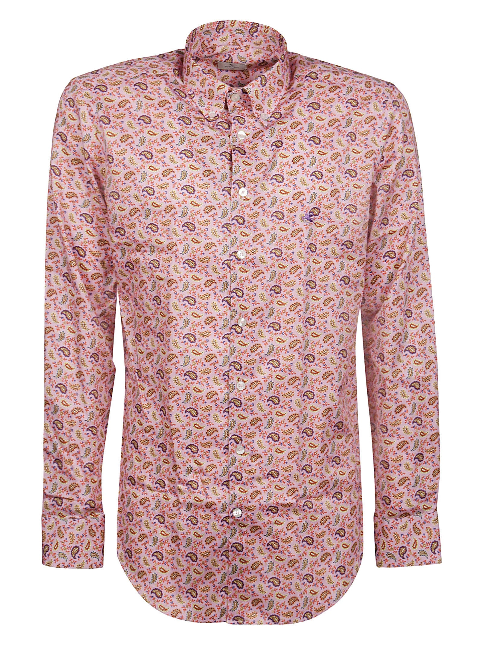 Etro Paisley Printed Long-Sleeved Shirt