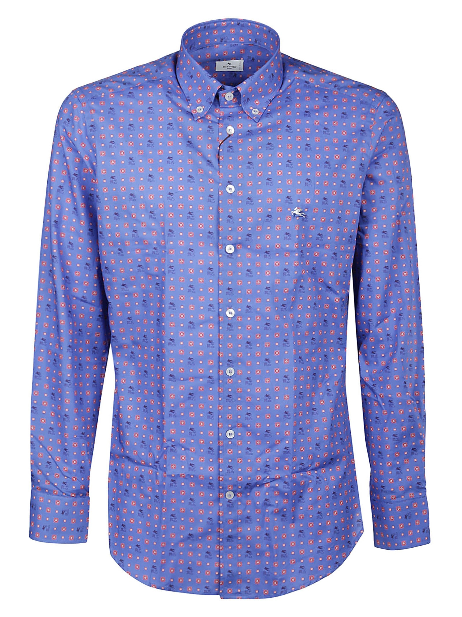 Etro Pattern Printed Long-Sleeved Shirt