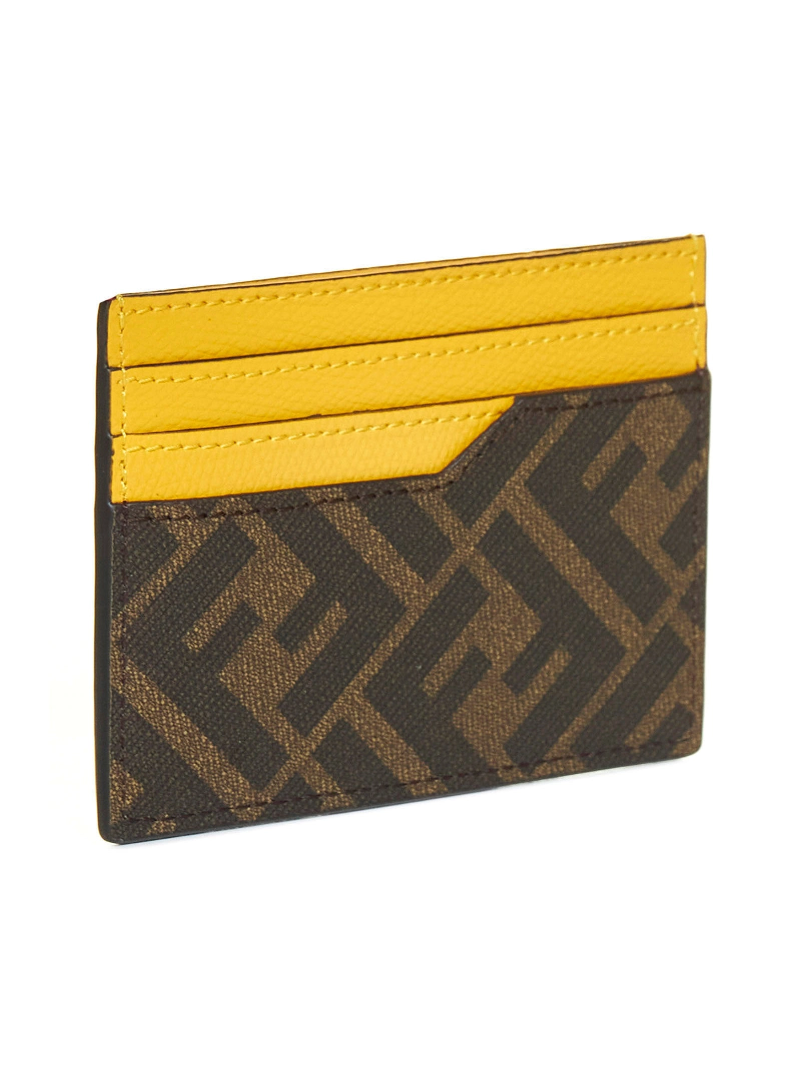 Fendi Logo Printed Card Holder