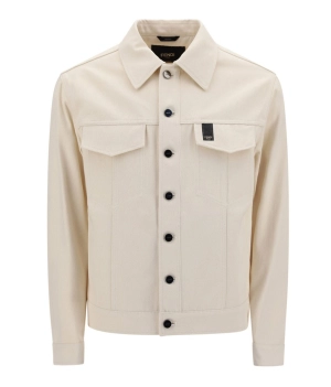 Fendi Tack-Button Fastened Denim Jacket