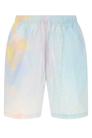 Fendi Tie-Dyed Drawstring Shorts