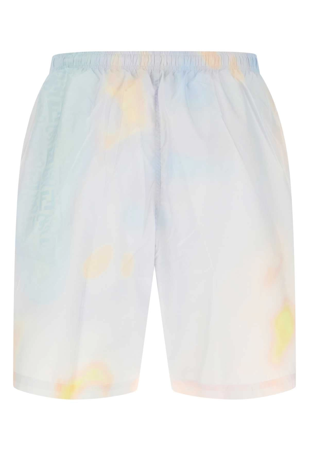 Fendi Tie-Dyed Drawstring Shorts