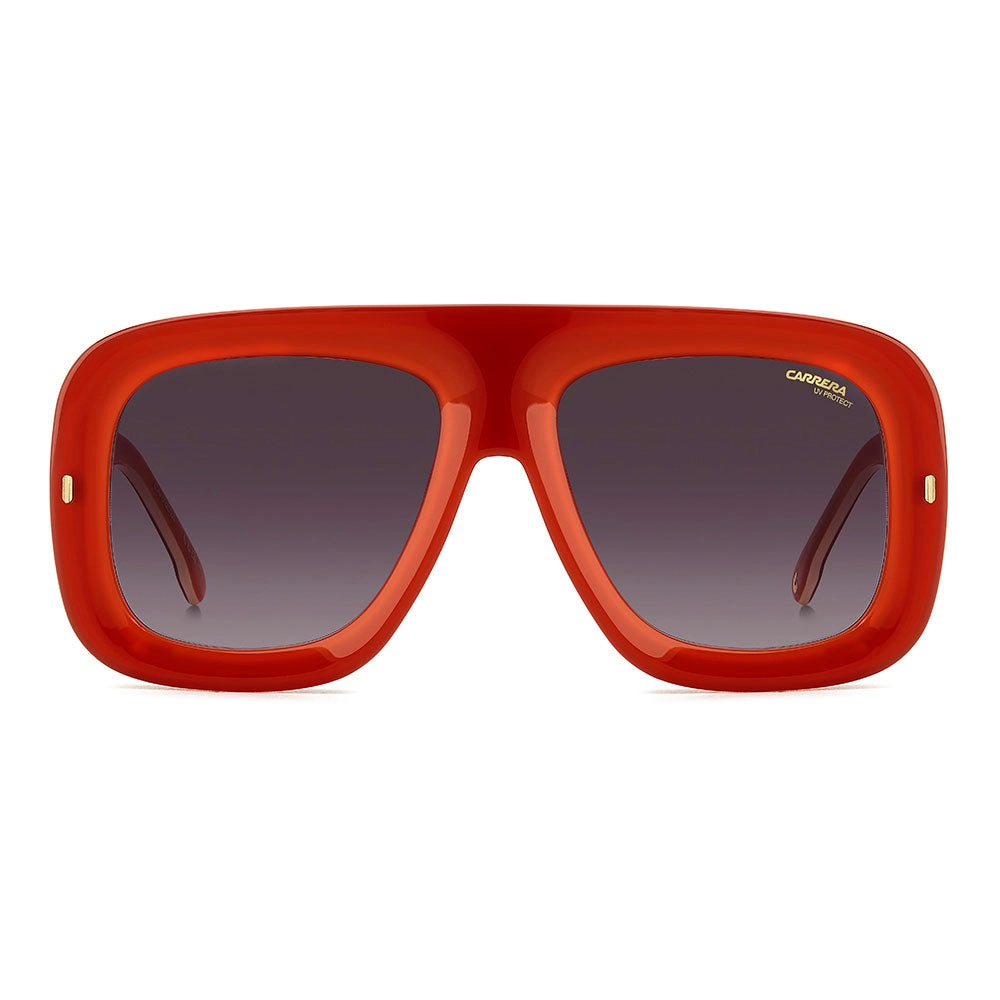 Flaglab 18 Two-Tone Oversized Shield Sunglasses