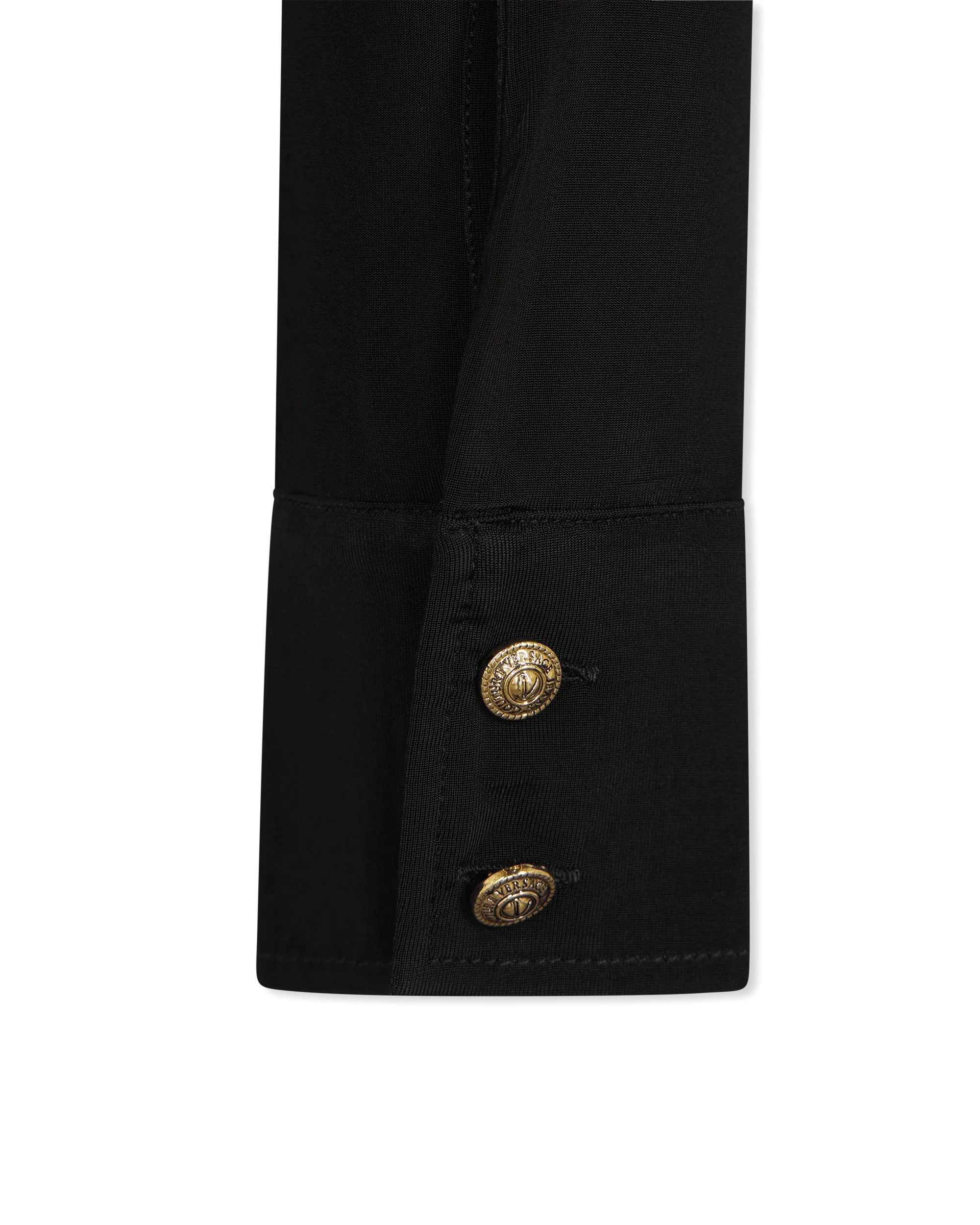 Fluid V-Emblem Button Shirt