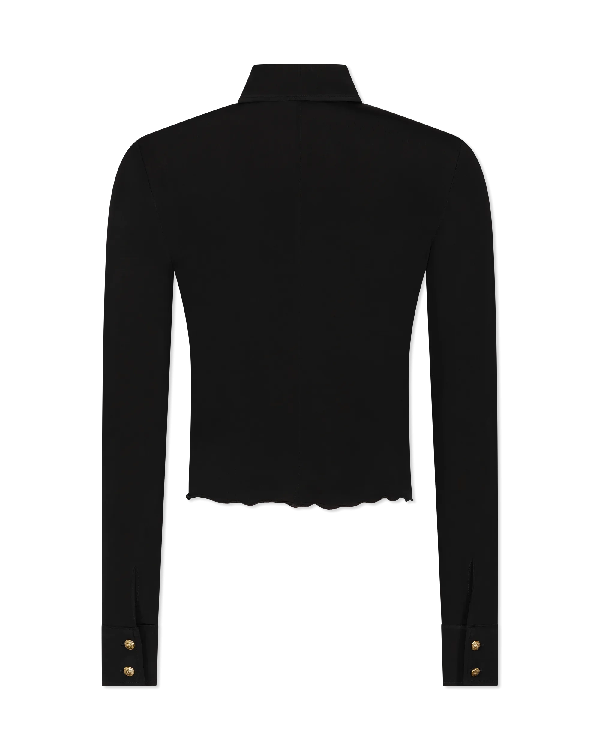 Fluid V-Emblem Button Shirt