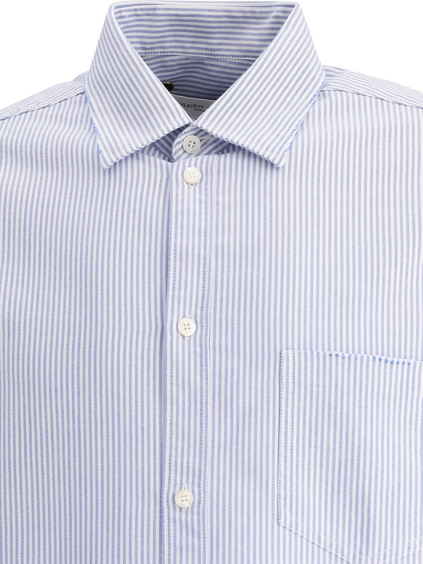 Golden Goose Deluxe Brand Striped Buttoned Shirt