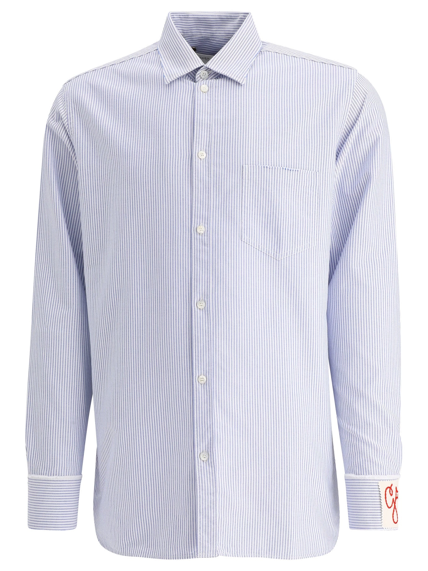 Golden Goose Deluxe Brand Striped Buttoned Shirt