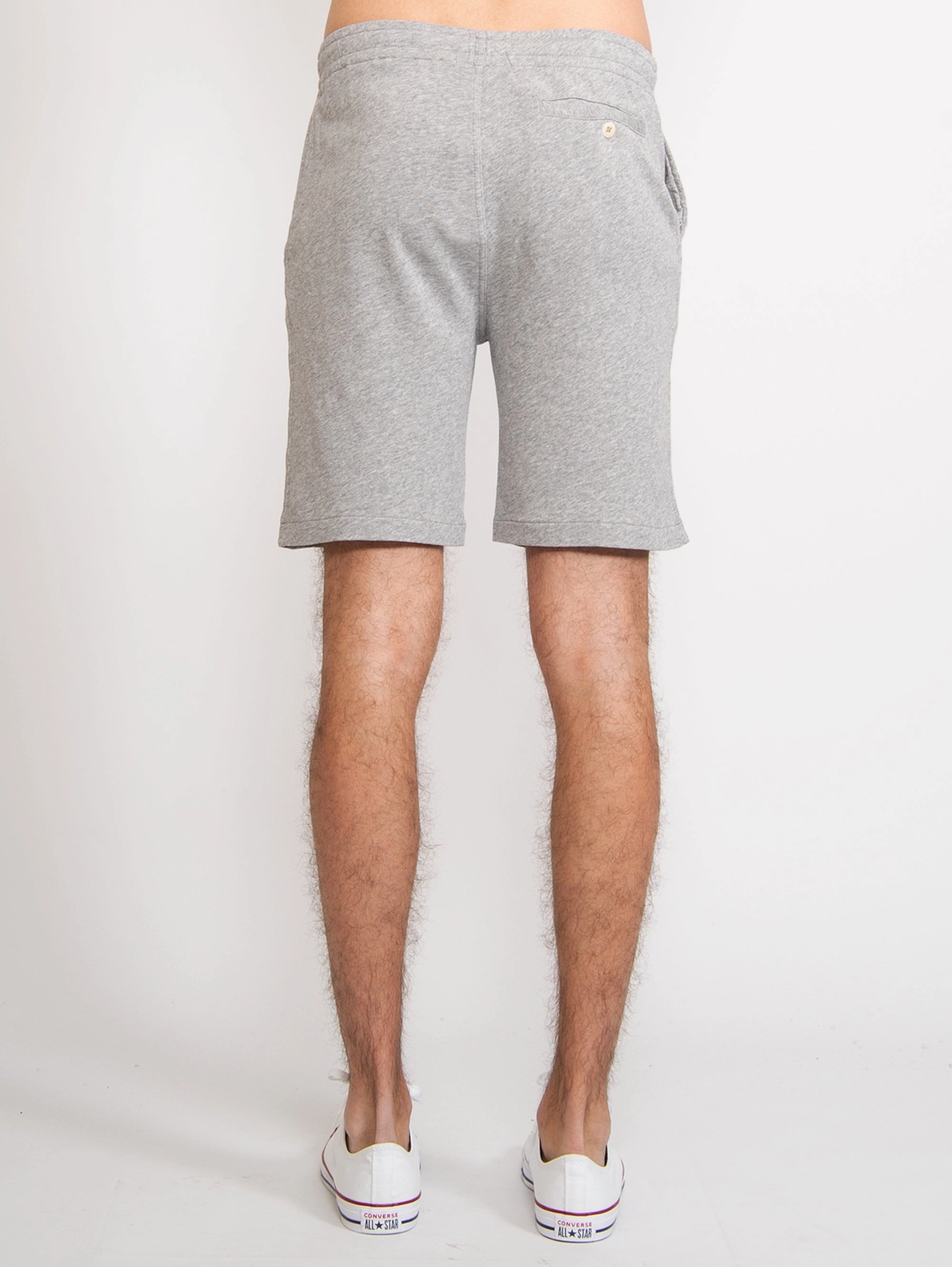 Gray Cotton Bermuda Shorts