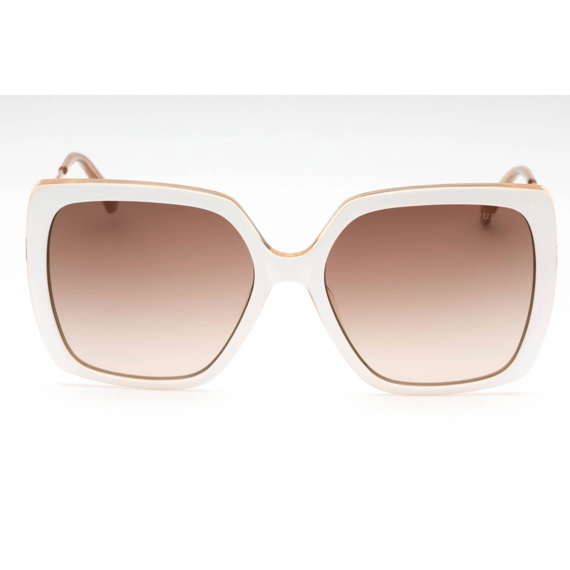Guess Factory Women's Sunglasses - White Plastic Oversized Full Rim Frame | GF6185 21F