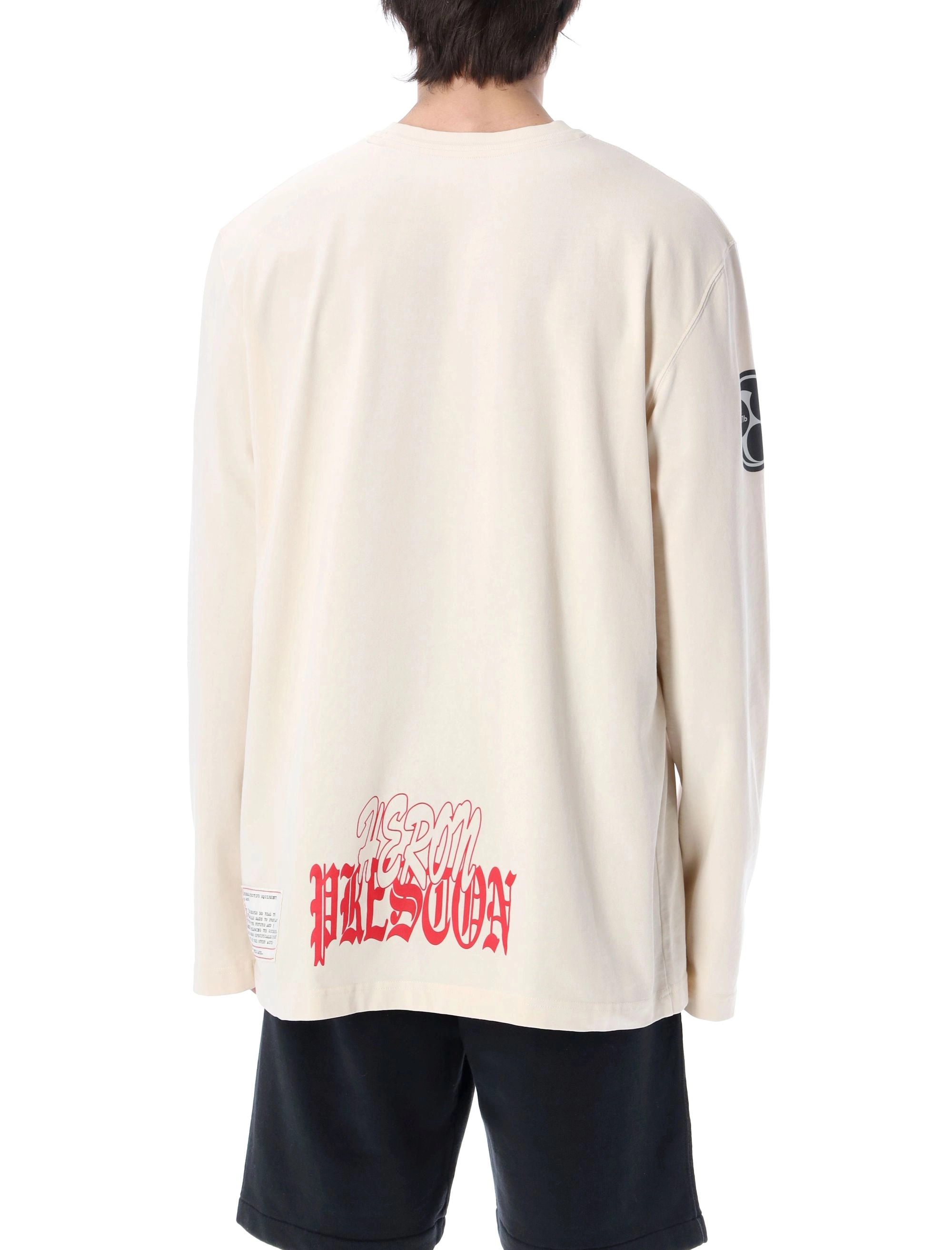 Heron Preston Skull Printed Crewneck Sweatshirt