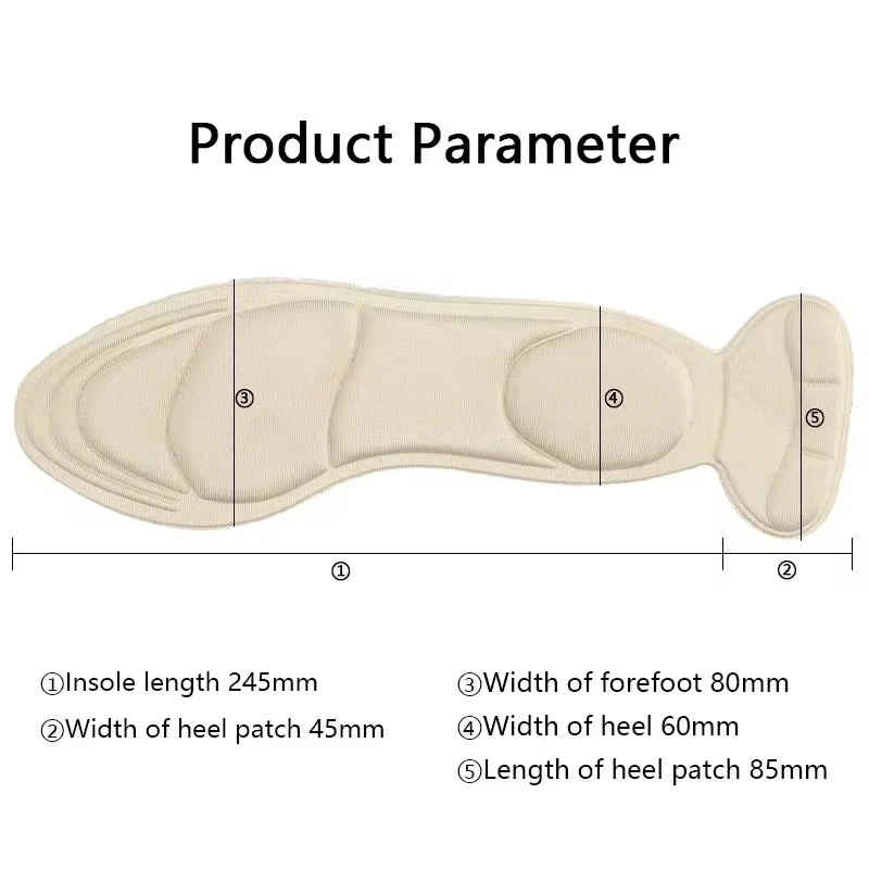 High Heel Shoe Insoles
