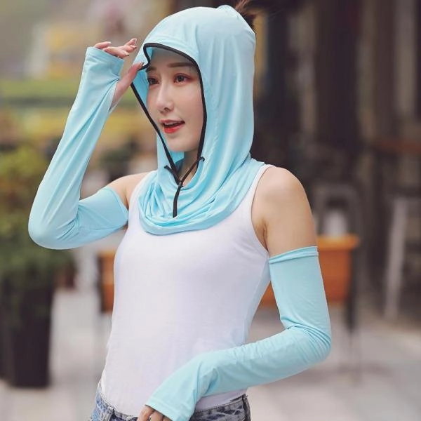 Ice Silk Hat Female Sun Protection And UV Protection Sun Hat
