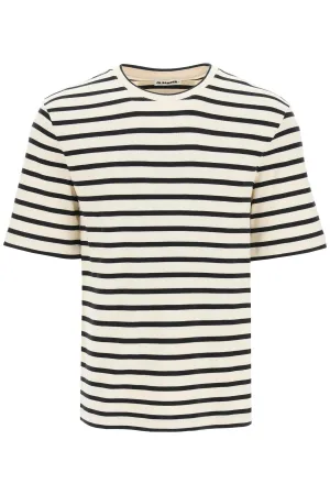Jil Sander Striped Crewneck T-Shirt