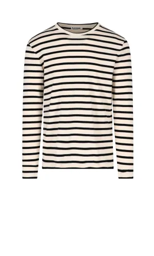 Jil Sander Striped Long-Sleeved T-Shirt