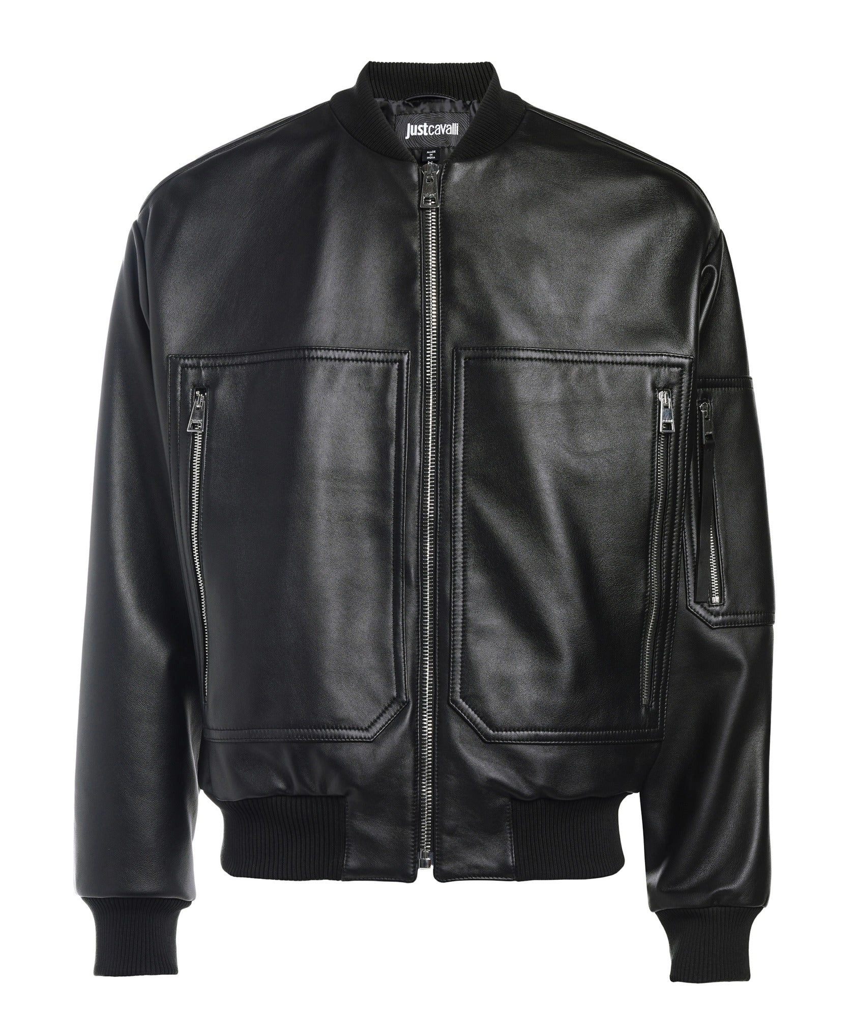 Just Cavalli Long-Sleeved Zipped Jacket