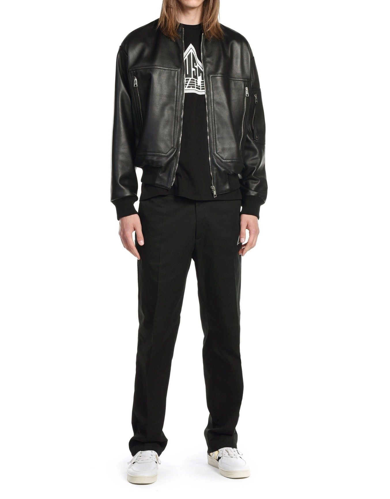 Just Cavalli Long-Sleeved Zipped Jacket