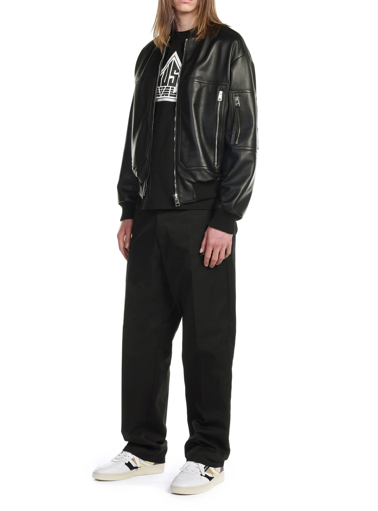 Just Cavalli Long-Sleeved Zipped Jacket