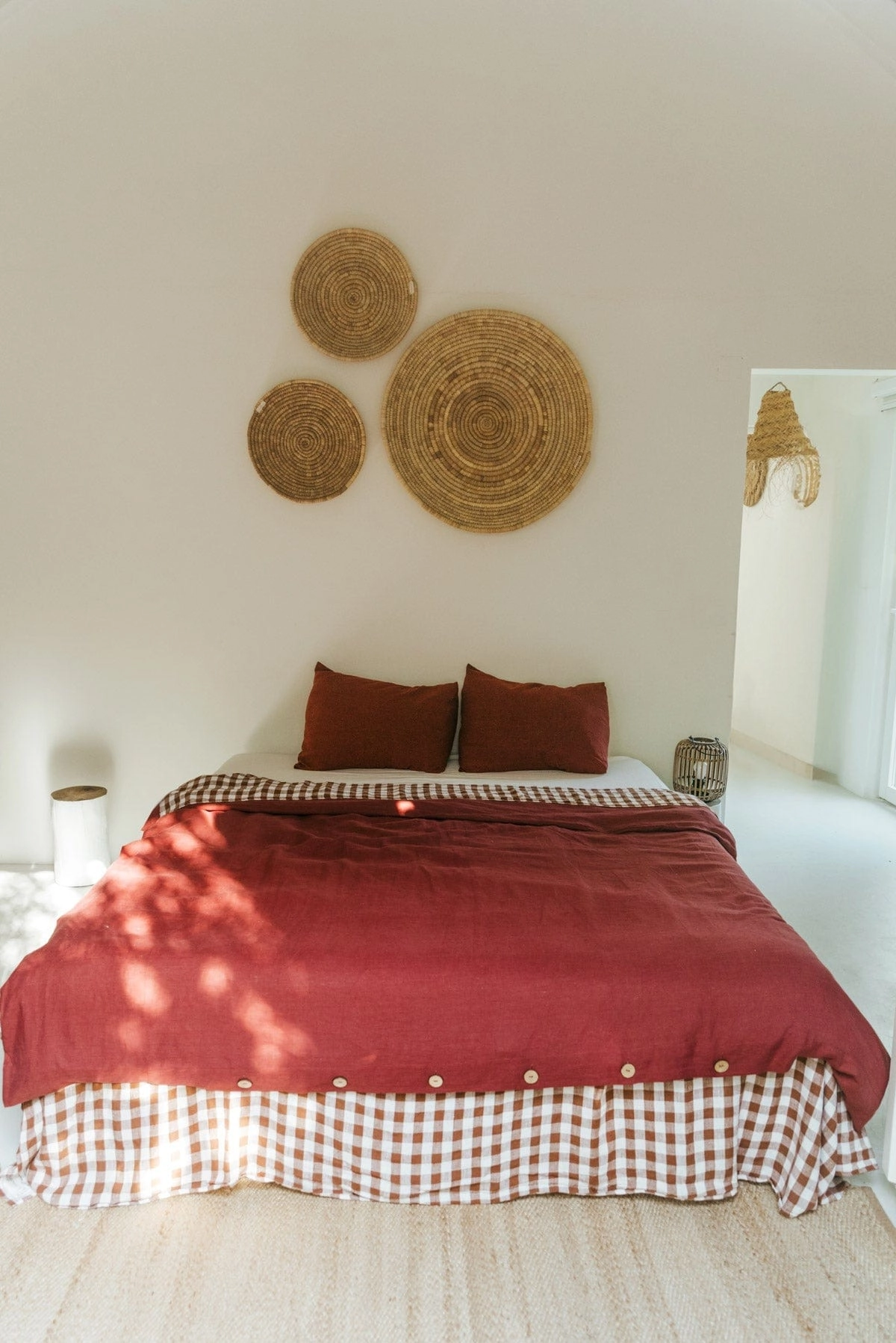 Linen Bedding Set | Terracotta