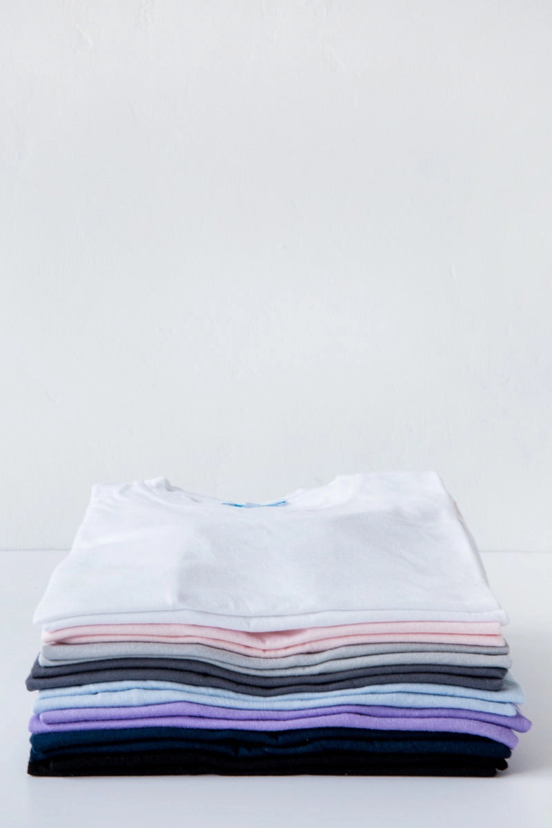 lost & found navy linen sleeveless tee