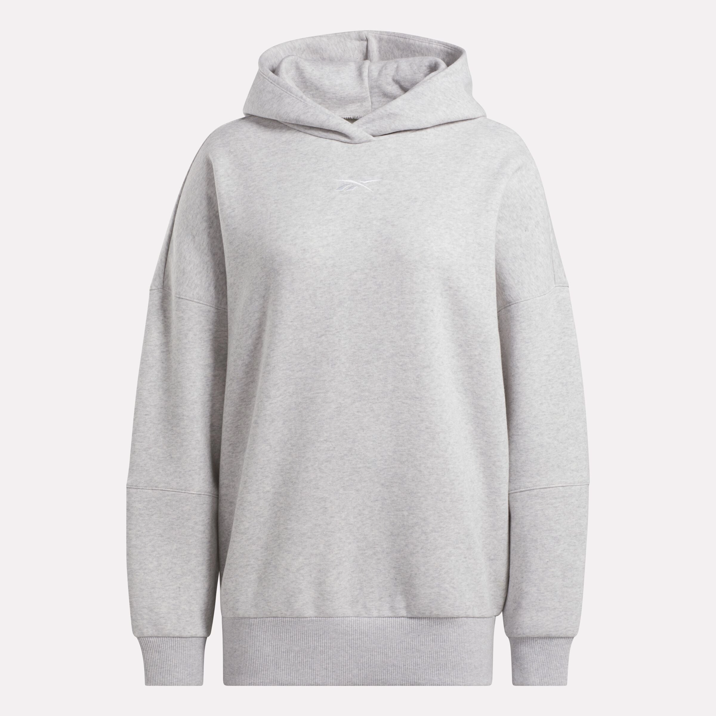 Lux Oversized Hoodie Light Grey Heather