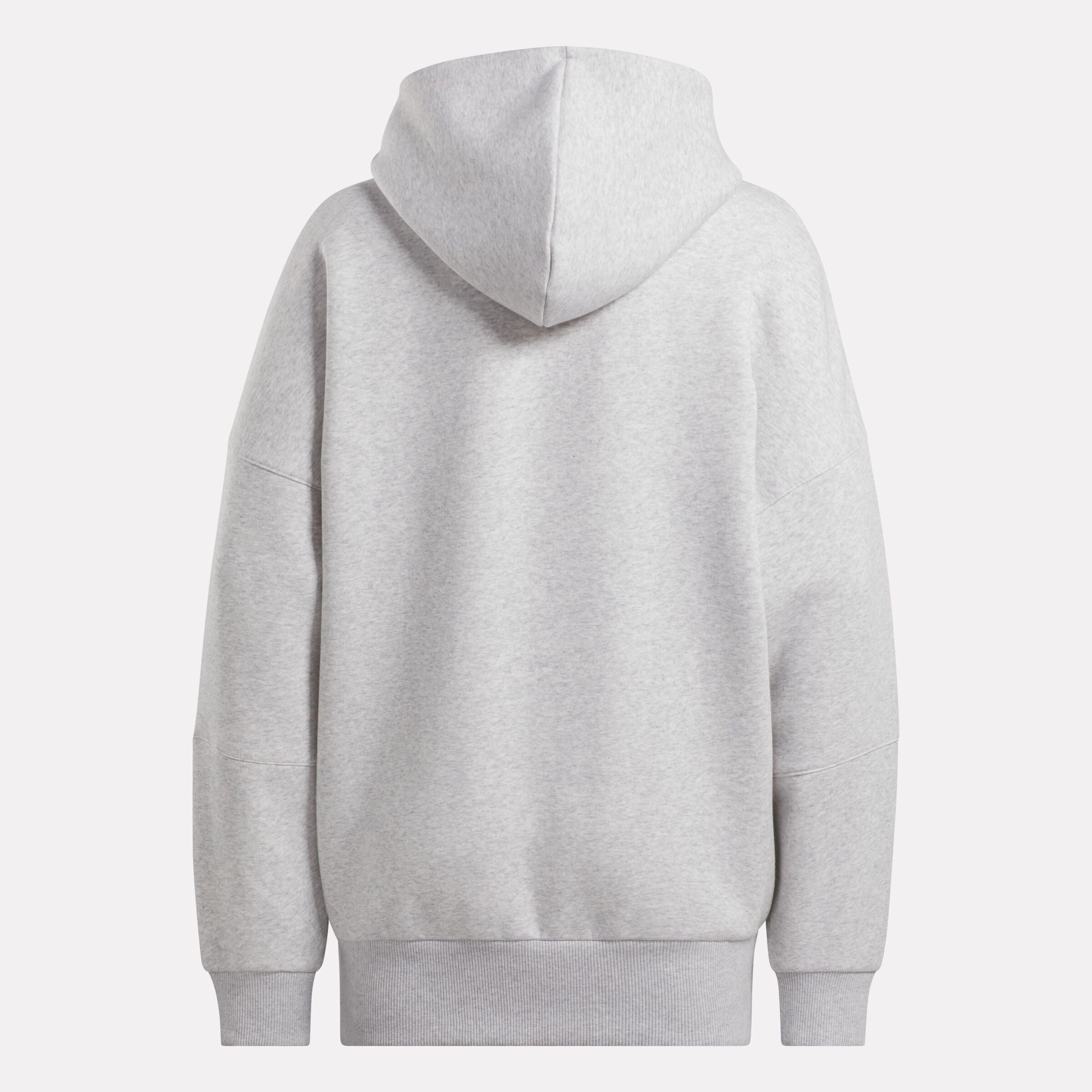 Lux Oversized Hoodie Light Grey Heather