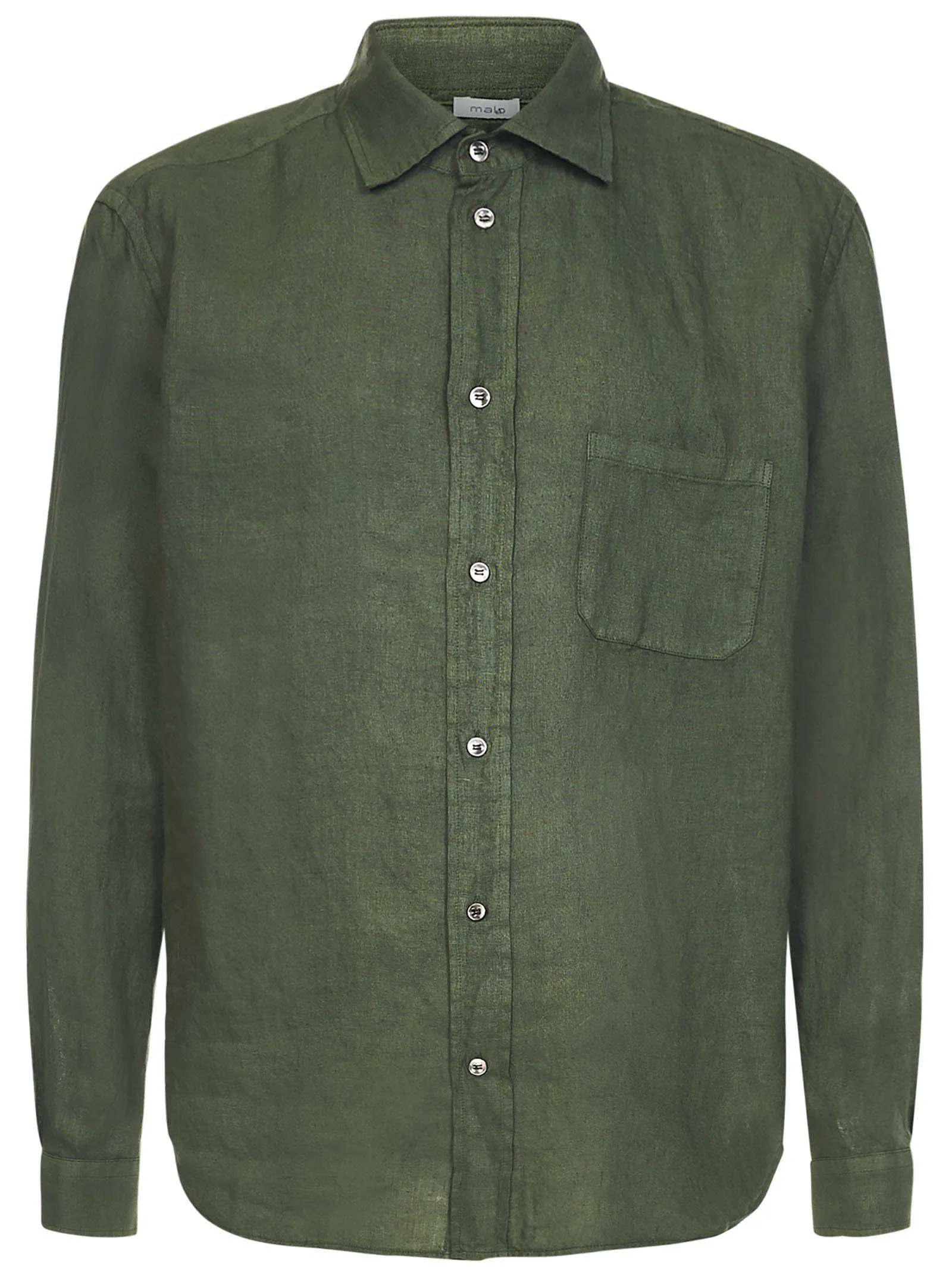 Malo Button-Up Long Sleeved Shirt