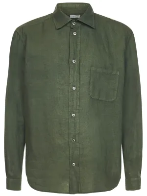 Malo Button-Up Long Sleeved Shirt