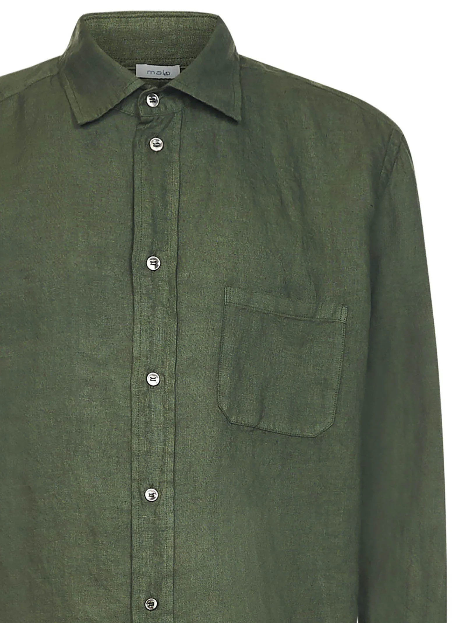 Malo Button-Up Long Sleeved Shirt